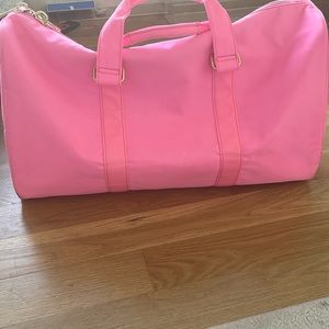 Stoney Clover Lane original size duffel bag!! Bubblegum pink used a few times!
